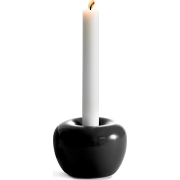 Born in Sweden Свещник Apple гланциран среден размер черен (7340287)