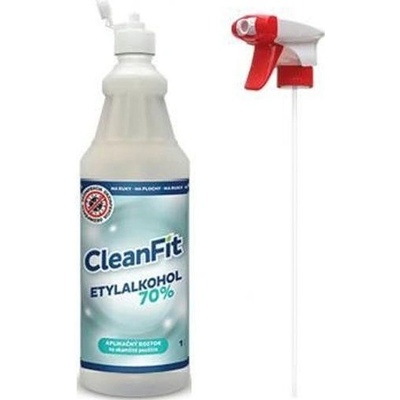 CleanFit dezinfekčný roztok Etylakohol 70% 1 l