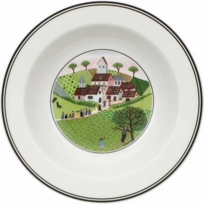 Villeroy & Boch 10-2337-2756 Hluboký talíř Design Naif Marriage 21 cm