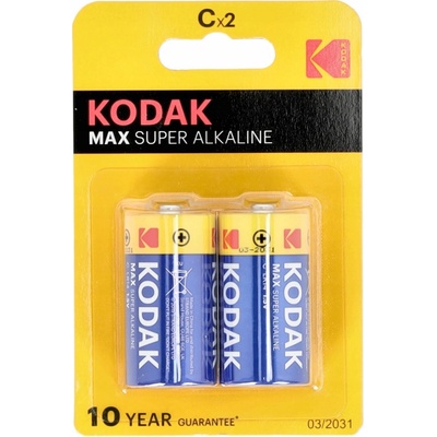 Kodak Alkaline Max C 2ks 887930952834