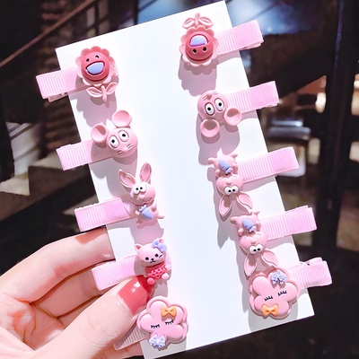 HARAHU Детски Щипки за коса Животинки - Розова kp7821 (7821)