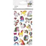 TITANUM Sticker (Sticker) Craft-Fun Series Single-rose Convex Titanum (JN-U05)