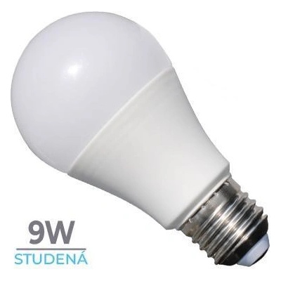 HEDA LED žárovka koule E27 9W 820lm Studená bílá 6500K