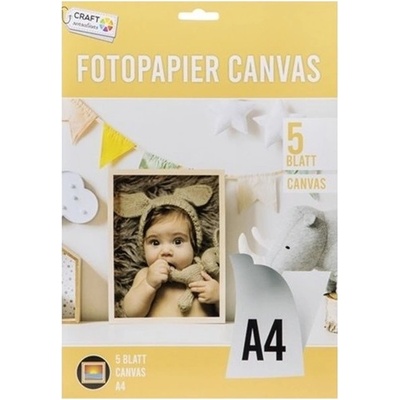 Fotografický papier plátno Craft Sensation 5 ks