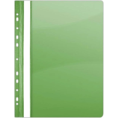 RÝCHLOVIAZAČ, S EURODIEROVANÍM, PVC, A4, DONAU, ZELENÝ