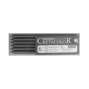 CRETACOLOR Графити 5.6мм 2В 6бр