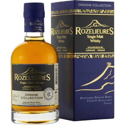 Rozelieures Whisky Origine Collection 40% 0,2 l (karton)
