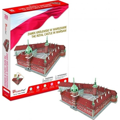 CubicFun 3D puzzle Královský zámek ve Varšavě 105 ks