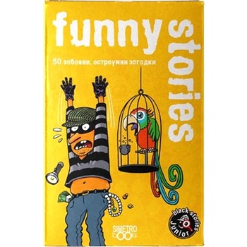 Simetro Books Картова игра Black Stories Junior: Funny Stories - парти (BGBG0003071N)