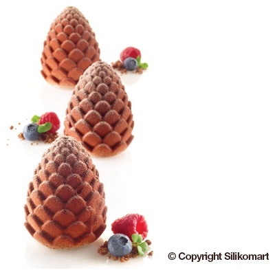 Silikomart silikon forma na dezerty Foresta šiška Ananas 110 ml
