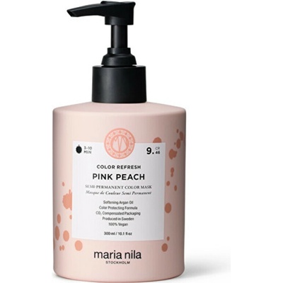 Maria Nila Colour Refresh Pink Peach 9.46 Barevná maska Unisex 300 ml