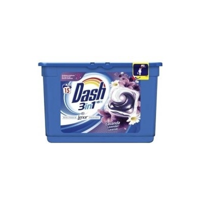 Dash 3in1 Pods Lavanda gélové kapsule 15 PD
