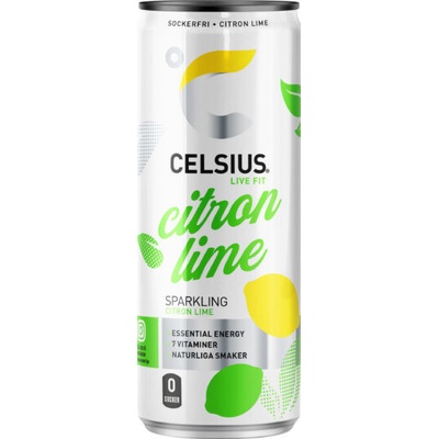 Celsius Energy Drink Citron Lime 355 ml