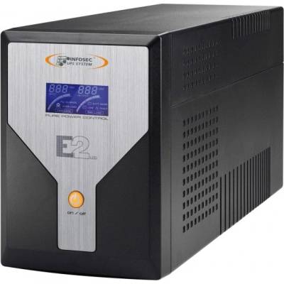 INFOSEC ups e2 lcd - 2000 va - синусоидален 65352 (65352)