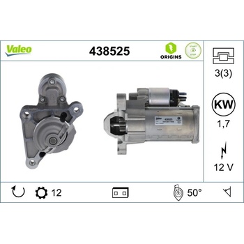 Startér VALEO 438525