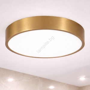 Brilagi - LED таванно осветително тяло за баня POOL LED/36W/230V Ø 40 см IP54 бронзово (BG3895)