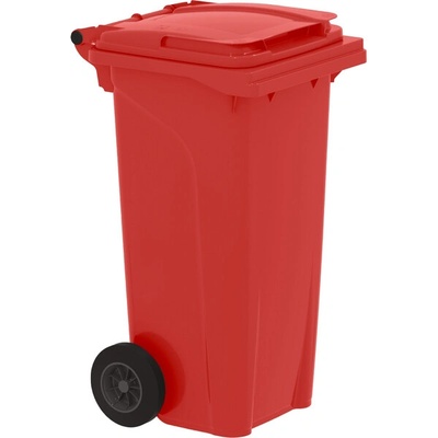 PK Group Plastová popolnica 120 l červená