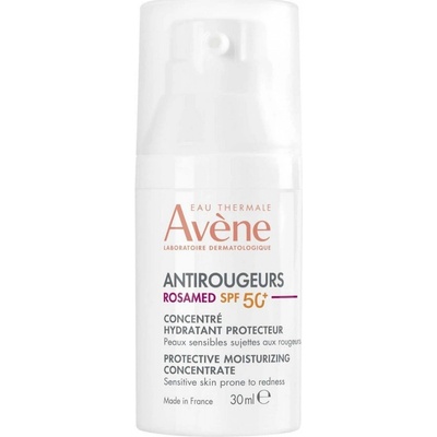 Avène Antirougeurs Rosamed Protective Moisturizing Concentrate koncentrovaná starostlivosť proti začervenaniu pleti SPF 50+ 30 ml