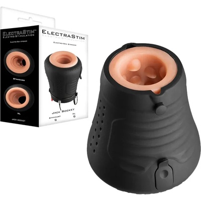 Мастурбатор с електростимулация, стягащ и пулсиращ - ElectraStim Socket (D-227108)