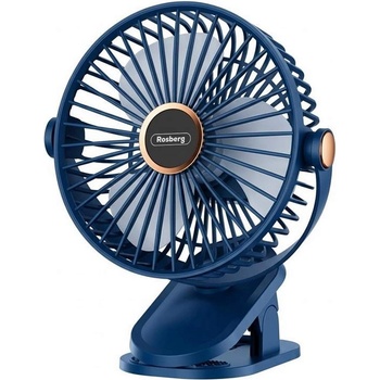Rosberg 14 см мини вентилатор с клипс Rosberg модел R51760R (5r51760rdb)