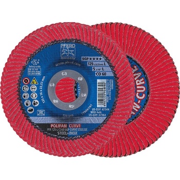 Pferd Lamelový brusný kotouč 125 mm K60 67689066