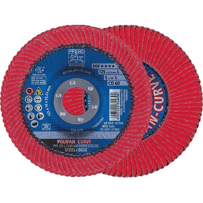 Pferd Lamelový brusný kotouč 125 mm K60 67689066