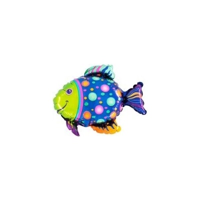 GRABO fóliový balónek MINI Ryba 14 35cm nafukovací