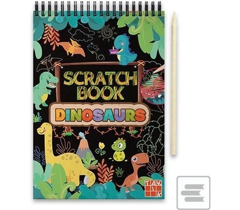 Scratch Book - Dinosaurs
