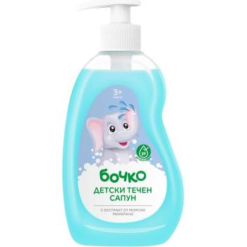 Бочко БОЧКО Детски течен сапун с аромат на море 410 мл
