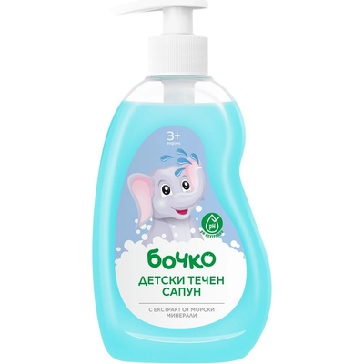 Бочко БОЧКО Детски течен сапун с аромат на море 410 мл