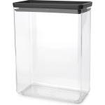 Brabantia Контейнер за съхранение на храна TASTY PLUS, 5, 4 л, тъмносив, пластмаса, Brabantia (BRAB229985)
