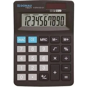 Pbs connect Office calculator 10 digits. Black Калкулатори