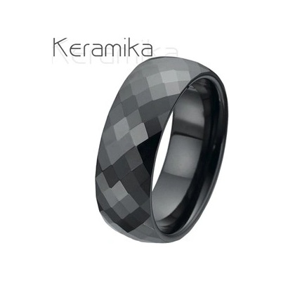 Nubis KM1002 8 Pánský keramický snubní prsten 02