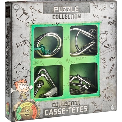 Eureka Комплект метални логически пъзели Eureka - Junior Metal Puzzles Collection (473361)