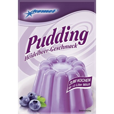 Komet puding Borůvkový 40 g – Zboží Dáma