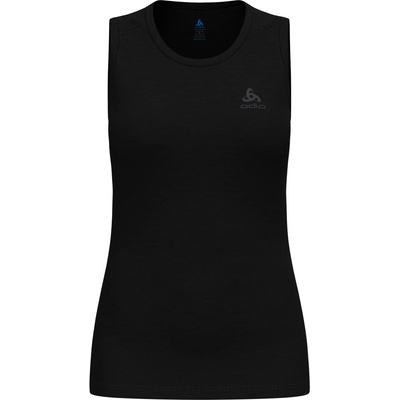 Odlo Дамско мериносово термобельо Odlo Women's Merino 160 BL Top Crew Neck Singlet Merino base layer - Black (115-2459-0213)