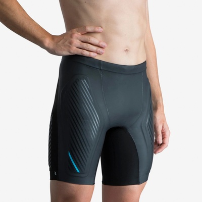 Nabaiji neoprenové plavky Jammer 2,5 mm černo-tyrkysové