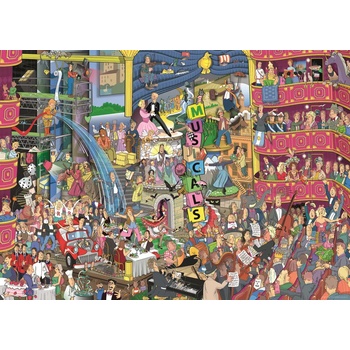 Image 1 of Heye - Puzzle Best of Musicals - 1 000 piese