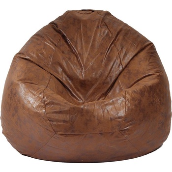 Image 1 of PUFRELAX Пуф, круша, 520л. , Nirvana Gigant - Iced Coffee, Перящ се калъф, Пълнеж от Полистиролни перли, Гама Premium, 8416 (PUF-G-NGG-PT-CAF)