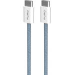 Puro elektrik Puro Fabrik 60W USB-C - USB-C кабел 1, 5 м - син (PUCCCFABK415MTBLUE)