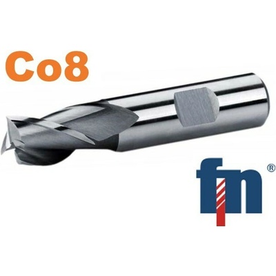 Stopková fréza 15x16mm pro drážky per krátká nesouměrná 3bř. HSS Co8 weldon , typ N 230418.150