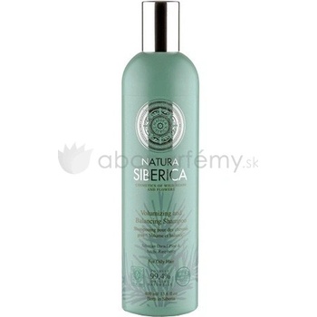 Natura Siberica šampón pro mastné vlasy objem a bilance Volumizing and Balancing Shampoo 400 ml