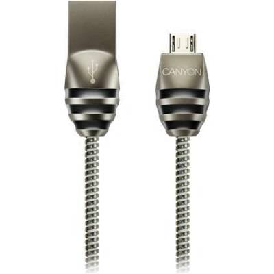 Canyon UM-5, 1m micro-USB / USB 2.0, 5V/2A, priemer 3