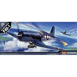 Academy Изтребител f4u-1 corsair 1: 72 (12457)