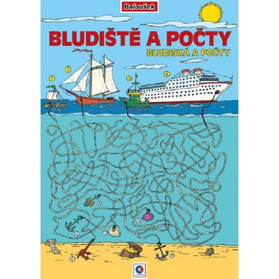 Baloušek Tisk Omalovánka A4 Bludiště a počty