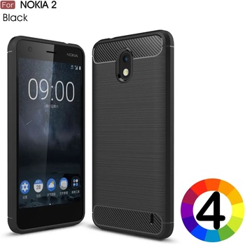 Image 1 of Nokia 2 Удароустойчив Carbon Fiber Калъф и Протектор