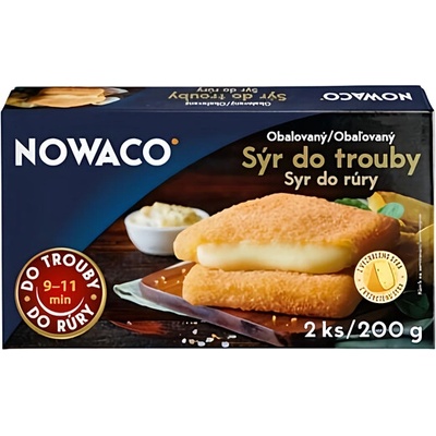 Nowaco Obalovaný sýr do trouby 2 x 100 g – Zboží Dáma