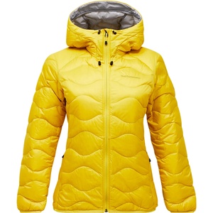 Peak Performance Дамско пухено яке Peak performance Women's Helium Down Hood Jacket Down jacket - Canary Lime - размер XS (104-4159-1812)