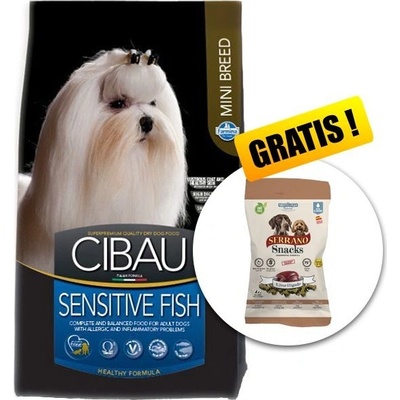 Cibau Dog Adult Sensitive Fish & Rice Mini 2,5 kg