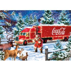 Schmidt Spiele - Puzzle Coca Cola Christmas Truck - 1 000 piese
